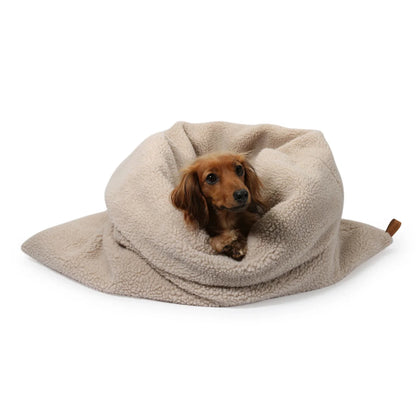 Teddy Fleece Cuddly Sleeping Bag